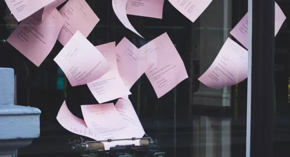 Feuille en l'air