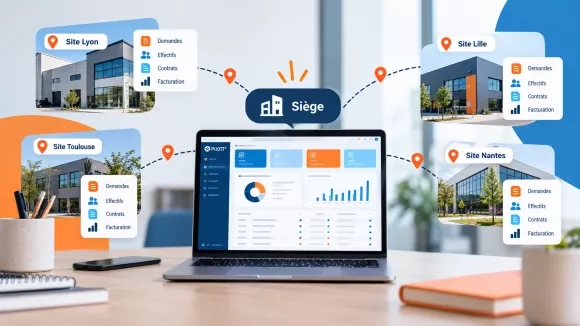Gestion multisite de l'intérim 