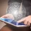 Personne utilisant une tablette 